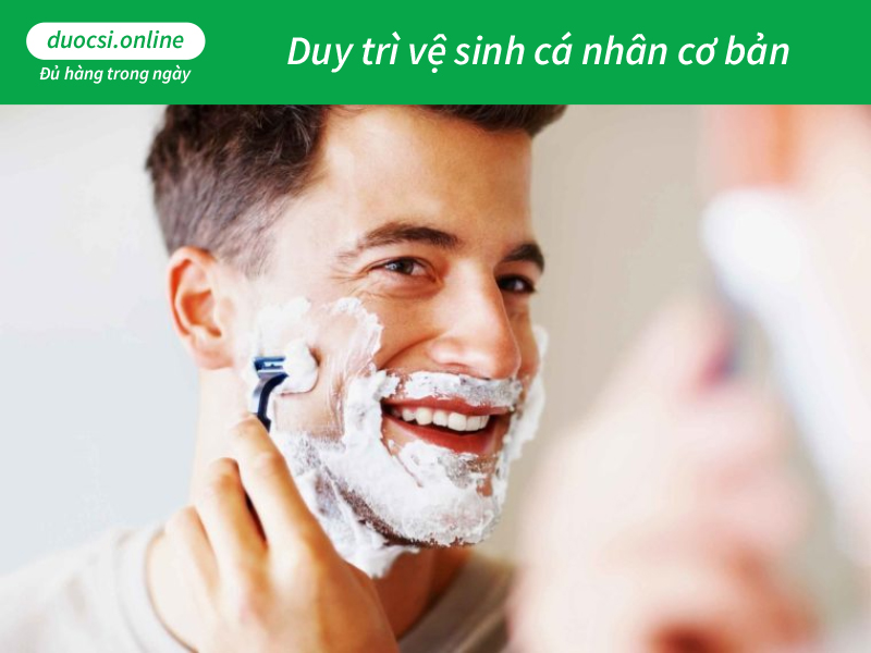 chăm sóc cơ thể cho nam