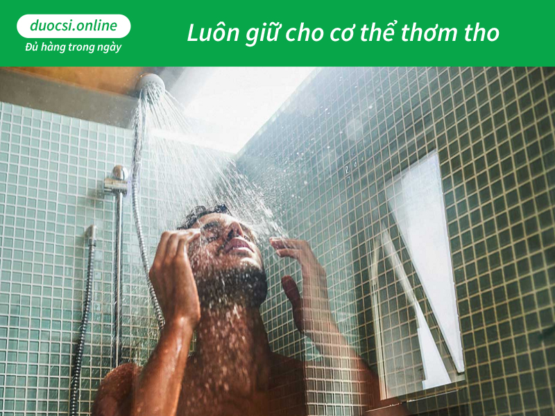 Luôn giữ cho cơ thể thơm tho