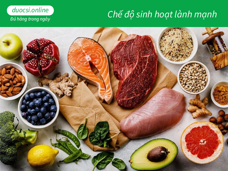 Chế độ sinh hoạt lành mạnh