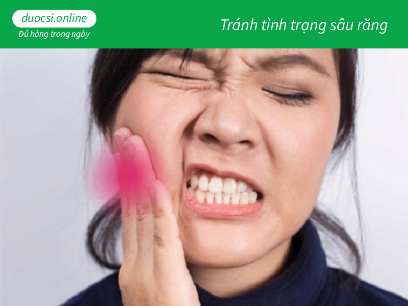 Tránh tình trạng sâu răng