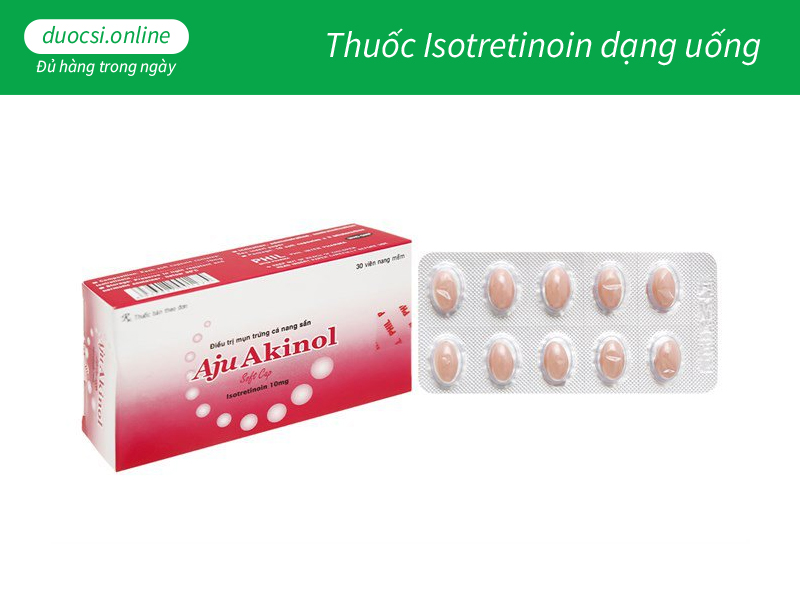 Thuốc Isotretinoin dạng uống