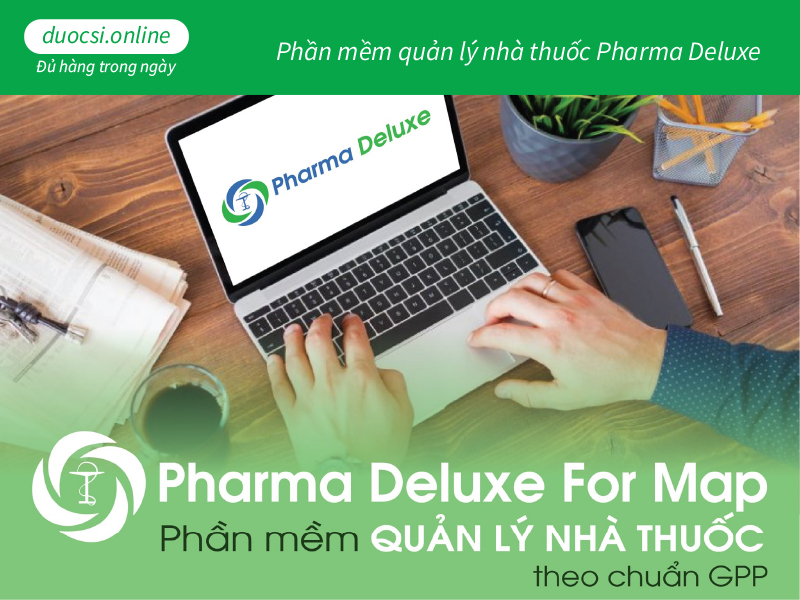 Phần mềm quản lý nhà thuốc Pharma Deluxe