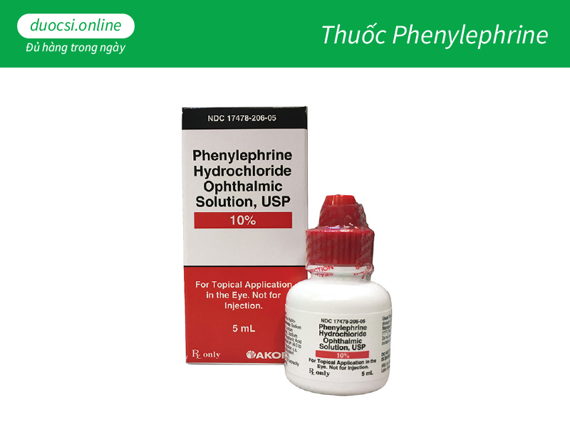 Thuốc Phenylephrine