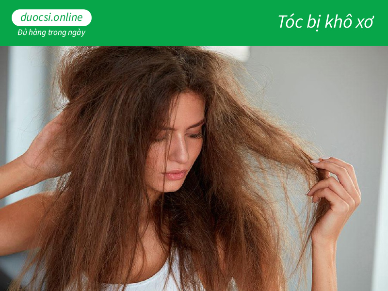 Tóc bị khô xơ