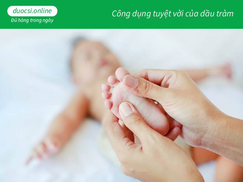 Công dụng tuyệt vời của dầu tràm