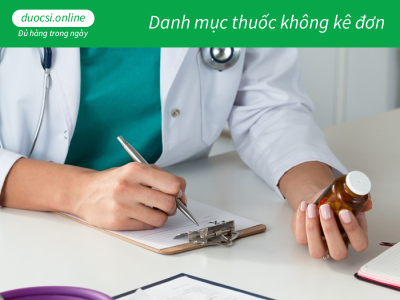 Danh mục thuốc không kê đơn