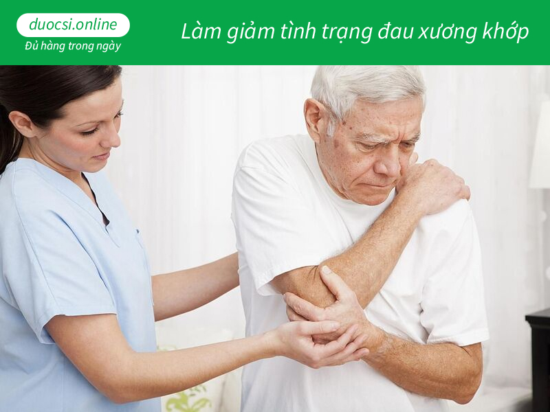 Làm giảm tình trạng đau xương khớp