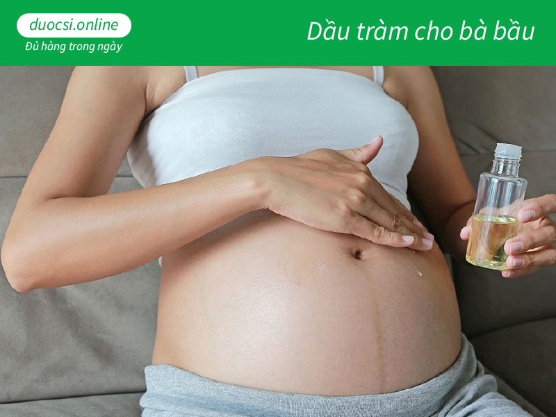 Dầu tràm cho bà bầu