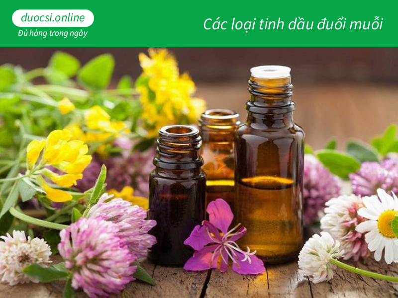 Các loại tinh dầu đuổi muỗi