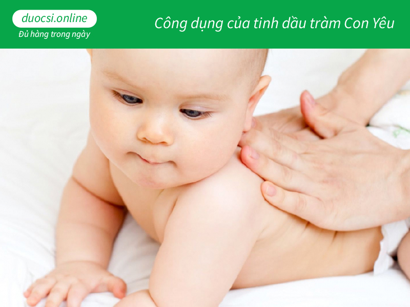 Công dụng của tinh dầu tràm Con Yêu