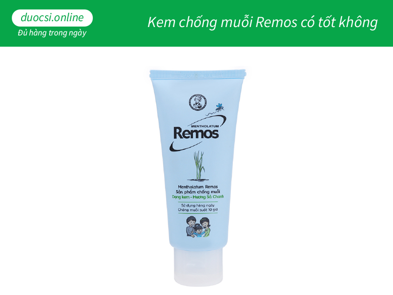 kem chống muỗi remos