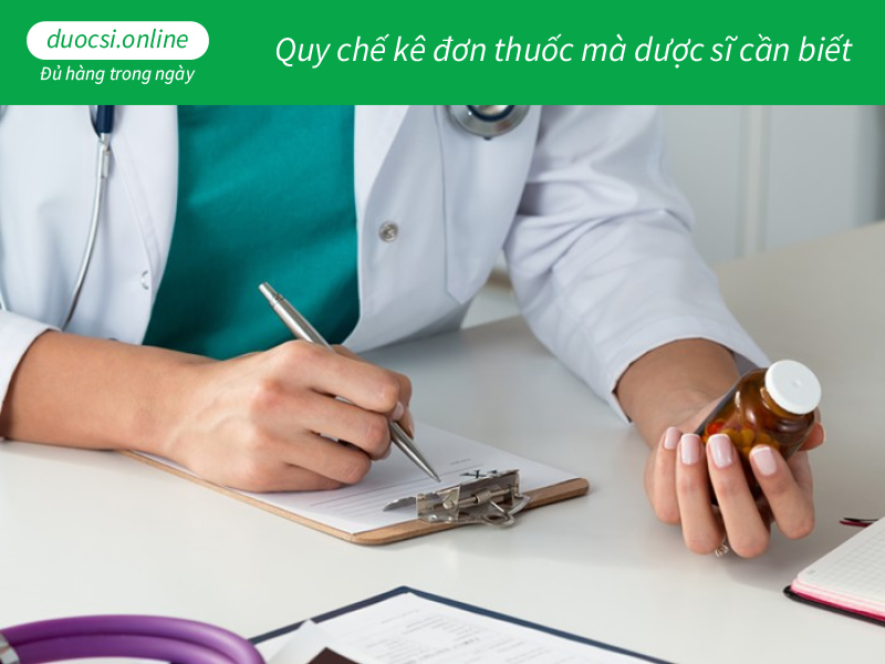 quy chế kê đơn thuốc